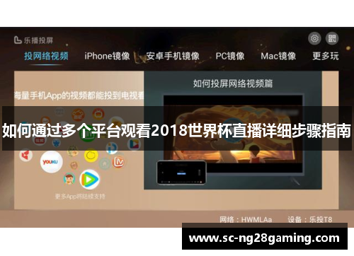 如何通过多个平台观看2018世界杯直播详细步骤指南
